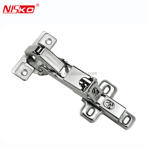 Dobradiça Oculta NISKO com Fechamento Suave, Ajuste 3D de <span class=keywords><strong>165</strong></span> Graus, Cobertura Total, Copo de 35mm para Porta de Cozinha - Product Image 3