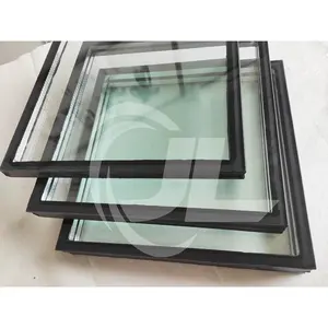 300mm*300mm 6mm Thick Double Toughened Glazed Glass Sound Proof Insulated Tempered Glass Plate Indoor Glass Price