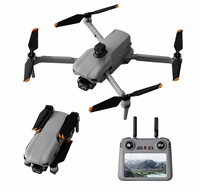 Drone 019 avec retour GPS et caméra double objectif HD, batterie modulaire 4000 mAh, quadricoptère RC