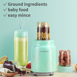 Exprimidor eléctrico mini licuadora portátil mezcladores de frutas exprimidor licuadora 4 en 1 mezclador de molienda de <span class=keywords><strong>rueda</strong></span> mezclador solar molinillo exprimidor - Product Image 4