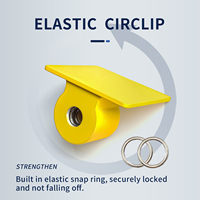 Verrouillage électronique du boulon RFID Container Security Bolt Seal Chip HF E-seal à trois états avec code d'identification univoque