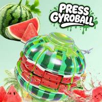 Nouveau Jouet Anti-Stress Fidget pour Enfants : Gyroscope Rotatif en Forme de Durian et Pastèque