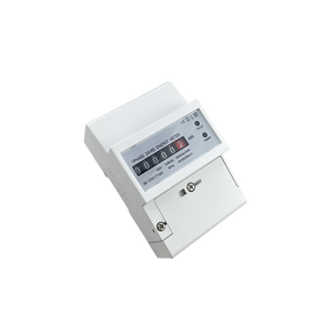 220V Eenfase <span class=keywords><strong>2</strong></span>-draads Elektrische Meter <span class=keywords><strong>Iot</strong></span> Prepaid Energiemonitor Lcd-Scherm Rs485 Communicatie Eenvoudige Installatie Din Rail - Product Image 2