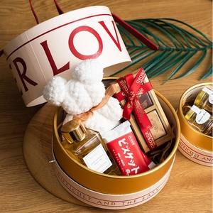 กล่องกระดาษลูกฟูกขายดี กล่องของขวัญกระดาษขายส่ง กล่องกระดาษทรงกลม - Product Image 2