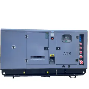 100kva 125kva 150 kva เครื่องกําเนิดไฟฟ้ากันเสียงราคา 120kw เครื่องกําเนิดไฟฟ้าดีเซลเงียบสุดพร้อมเต้ารับและปลั๊ก