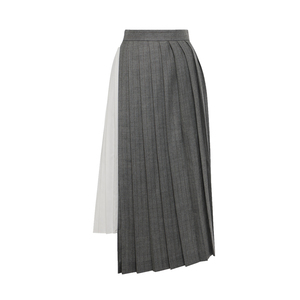 <span class=keywords><strong>Falda</strong></span> MIDI asimétrica <span class=keywords><strong>de</strong></span> lana plisada <span class=keywords><strong>de</strong></span> <span class=keywords><strong>vaca</strong></span> nueva con diseño personalizado al por mayor <span class=keywords><strong>de</strong></span> fábrica - Product Image 6
