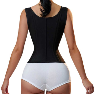 Camisole respirante à bretelles en maille, Fajas Colombianas, compression douce pour le <span class=keywords><strong>sport</strong></span>, top de mise en forme abdominale post-partum - Product Image 3