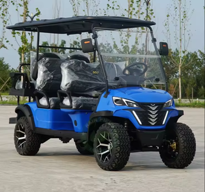 รถกอล์ฟไฟฟ้า 7-8 ที่นั่ง ยกสูง ใช้ได้บนถนน รถบักกี้ออฟโรด และรถคลับคาร์ ความเร็ว 30-50 กม./ชม. ระยะทาง 50-70 กม. ได้รับการรับรองมาตรฐาน GCC/DOT - Product Image 2