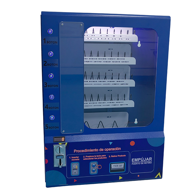 Commercial Small Wall-mounted Automatic Selling Combo Cigarettes Chocolate Beverages Candy Snacks and Cosmetics Vending Machine