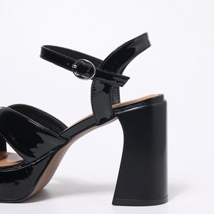 Sandalias de Tacón Alto con Tiras para Mujer, Primavera-Verano, Elegantes, con Punta en Pico y Tacón Delgado - Product Image 5