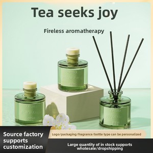Aceite Esencial de Aromaterapia de Té Nuevo en Botella de Vidrio Cilíndrica de 50 ml, Modelo ZH3601, Fragancia Duradera y Sostenible para Hoteles, Hogares e Interiores - Product Image 2