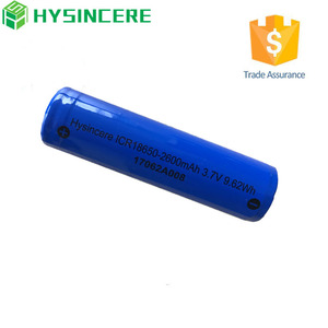 <span class=keywords><strong>3</strong></span>,7 V 2600mAh Li-ion 18650 battery for mini fan - Product Image 2