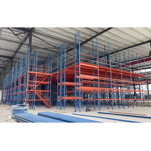 Industrial Mezzanine Floor and <strong>Racking</strong> <strong>Solution</strong> for Warehouse Capacity Expansion - Product Image 3