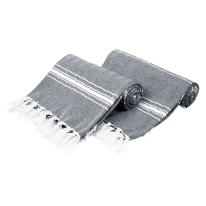 100% Toallas de playa Jacquard ecológicas de alta calidad, ligeras, de secado rápido, logotipo personalizado impreso para hoteles y spas - Product Image 5