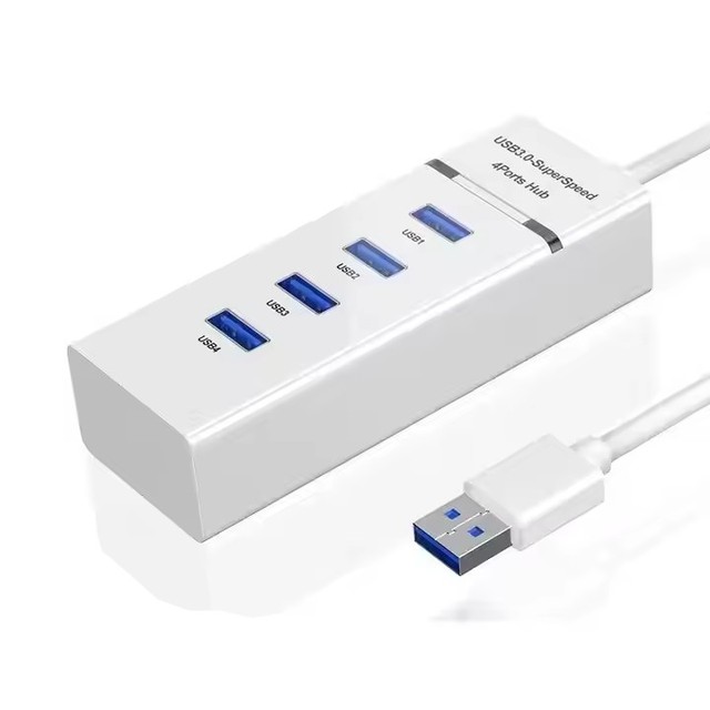 High Speed 0.3M 4 Port Usb 3.0 Multi Ush Hub Splitter Expansion For Desktop Pc Laptop Adapter Usb Hub
