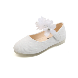 MYWAY Mode enfants perlé petite fleur fille princesse chaussures chez les enfants cristal à semelle souple chaussures de danse - Product Image 2