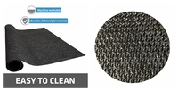 Tapis anti-déversement d'huile en polyester de haute qualité 58" x 72" antidérapant, imperméable, adapté aux animaux domestiques, lavable, protège le tapis de sol de garage