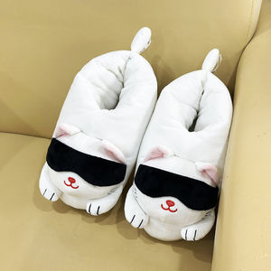 Schattige Sonische Pluche <span class=keywords><strong>Slippers</strong></span> Gevulde Anime Pop Knuffels Voor Vrouwen Mannen Thuis Warme <span class=keywords><strong>Slippers</strong></span> - Product Image 3