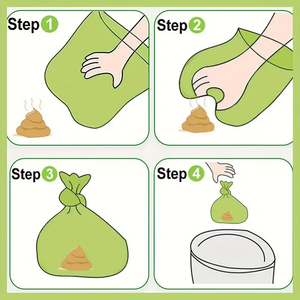 Easy-biodegradabile monouso sanitario <span class=keywords><strong>cacca</strong></span> e lettiera per gatti sacchetti di rifiuti Friendly profumati con manico in materiale plastico - Product Image 2