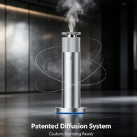 Diffuseur d'arômes 3004 pour usage professionnel, petit diffuseur d'huiles essentielles avec emballage personnalisé pour cadeau d'entreprise