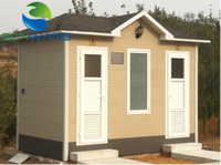 Maisons préfabriquées en acier imperméables à faible coût pour carport et abri de jardin, design moderne, installation facile