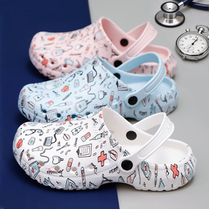 Ciabatte Estive Antiscivolo per Medici e Infermieri, Scarpe EVA alla Moda per Donne e Uomini, Zoccoli e Calzature Mediche - Product Image 1