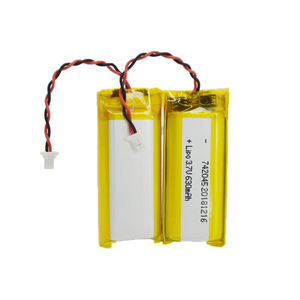 742045 630mAh Li-ion batteries 3,7 V 4,2 V for electric folk lift - Product Image 2