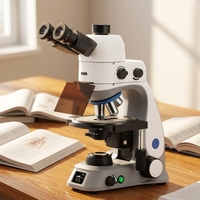Educational Compound Biological Fluorescence Microscope Price for Laboratory Best Price
