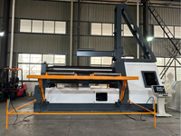 Machine à cintrer les tôles automatique à 3 rouleaux hydraulique W12 CNC avec moteur 11 kW pour l'avant-cinçage de l'acier au carbone et de l'acier inoxydable, fabriquée en Chine
