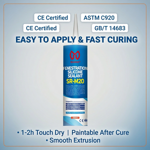 Colle d'étanchéité en silicone neutre imperméable pour cadre de <span class=keywords><strong>fenêtre</strong></span> et de porte SR-M20 - Product Image 4