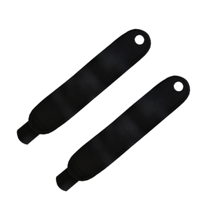 ผ้าพันข้อมือแบบปรับได้ ระบายอากาศ สีดำ ยี่ห้อ Whizz Sport พร้อมผ้าเมอร์เซนซ์ สำหรับออกกำลังกายที่ยิม - Product Image 3