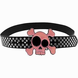 Cinturón Y2K con Hebilla de Calavera Gótica, Accesorio para Halloween, Cinturón Punk con Remaches para Mujer - Product Image 6