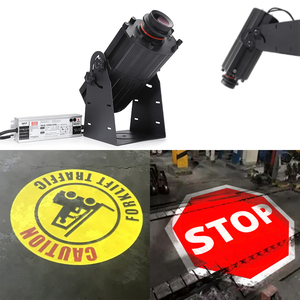 Công Nghiệp Ảo An Toàn Cảnh Báo Dấu Hiệu Máy Chiếu 150W/240W/300W Gobo Chiếu Sáng Cho Kho Hội Thảo - Product Image 2