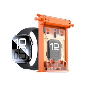 Protector de Pantalla de Vidrio Templado 9H de Fácil Instalación para Reloj 40/41/42/<span class=keywords><strong>44</strong></span>/45/46mm 2.5D Antipolvo, Antiarañazos y Antihuellas - Product Image 1
