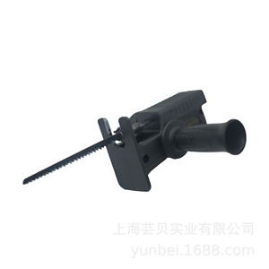 อะแดปเตอร์เลื่อยลูกสูบสำหรับสว่านไฟฟ้า 12V เกียร์เหล็กคาร์บอน ขับเคลื่อนด้วยเกียร์ เครื่องมือช่างไม้แบบมือถืออเนกประสงค์ - Product Image 1