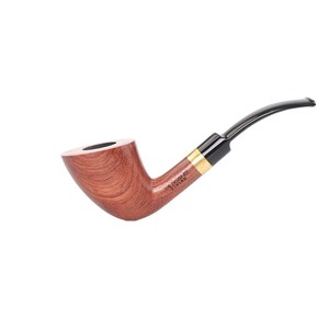 MUXIANG Rosewood Smoking Pipe Bent Type Portable With Filter For Men Dry Tobacco - Product Image 5