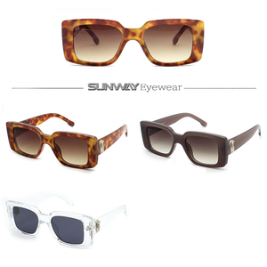 New Arrivals Luxury Designer Square Frame Design Sun Glasses Shades Women Men Custom Logo manufacturer Fashion Sunglasses - Product Image 2