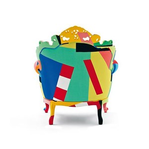 Poltrona Singola in Tessuto Stile Italiano Moderno per Soggiorno, Camera da Letto, <span class=keywords><strong>Ufficio</strong></span>, Sala d'<span class=keywords><strong>Attesa</strong></span>, Comoda Poltrona Imbottita - Product Image 4