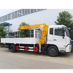 Gran Venta de camión Dong Feng Crane4x2 8t grúa montada en camión grúa hidráulica articulada grúa montada en camión - Product Image 2