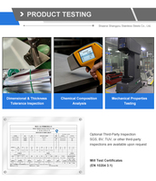 Bobine en acier inoxydable 304L laminée à froid, surface 2B, découpe personnalisée avec norme MTC 3.1 ASTM