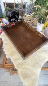 Bandeja de madera para servir alimentos, de proveedor indio, para uso en cocinas, restaurantes, cafeterías y hoteles, disponible a precio con descuento. - Product Image 6