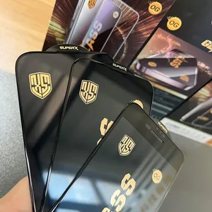ฟิล์มกันรอยกระจกนิรภัย OG ESD HD Armor Super สำหรับ <span class=keywords><strong>iPhone</strong></span> 17 16 15 14 13 12 Mini 11 Pro XR Max 2.5d ป้องกันไฟฟ้าสถิต - Product Image 3