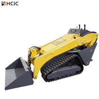 Mini-chargeuse hydraulique HRC500 avec moteur à essence, boîte de vitesses, pompe, garantie d'un an