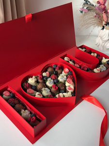 Caja de Regalo de Cartón con Forma de <span class=keywords><strong>Letra</strong></span> I Love You para el Día de San Valentín, para Arreglos Florales - Product Image 1