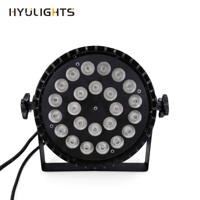 Venta al por mayor 4 en 1 24X12W RGBWA UV LED etapa Par luz DMX512 MODO DE Control para discoteca Dj fiesta boda decoración