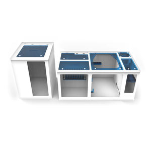 5ft <span class=keywords><strong>180</strong></span> Gallon 15mm Glazen Grote Mariene <span class=keywords><strong>Aquarium</strong></span> Rifbak met Kast en Acryl Sump - Product Image 4