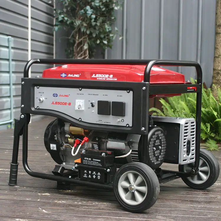 5000W 5KVA daya listrik bensin/bensin 5kw Generator Harga untuk rumah