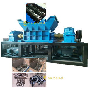 Satılık büyük kapasiteli otomatik hurda Metal kırıcı çift şaft Metal parçalama makinesi-paslanmaz çelik alüminyum Motor motoru - Product Image 3