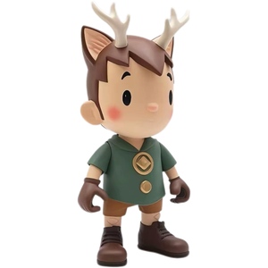 Nuevo Producto, Adorable Figura de Ciervo de Vinilo, Suave, Duradera, Coleccionable, Decoración para Dormitorio, Juguete para Niños - Product Image 2