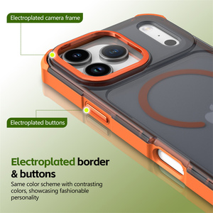 เคสโทรศัพท์มือถือแบบแม่เหล็กกันกระแทกมุมโค้งมน รุ่น Reinforced Corner Matte สำหรับ iPhone 17 16 15 Pro Max  ฝาหลังแบบด้าน แข็งแรง ทนทานต่อแรงกระแทก - Product Image 5